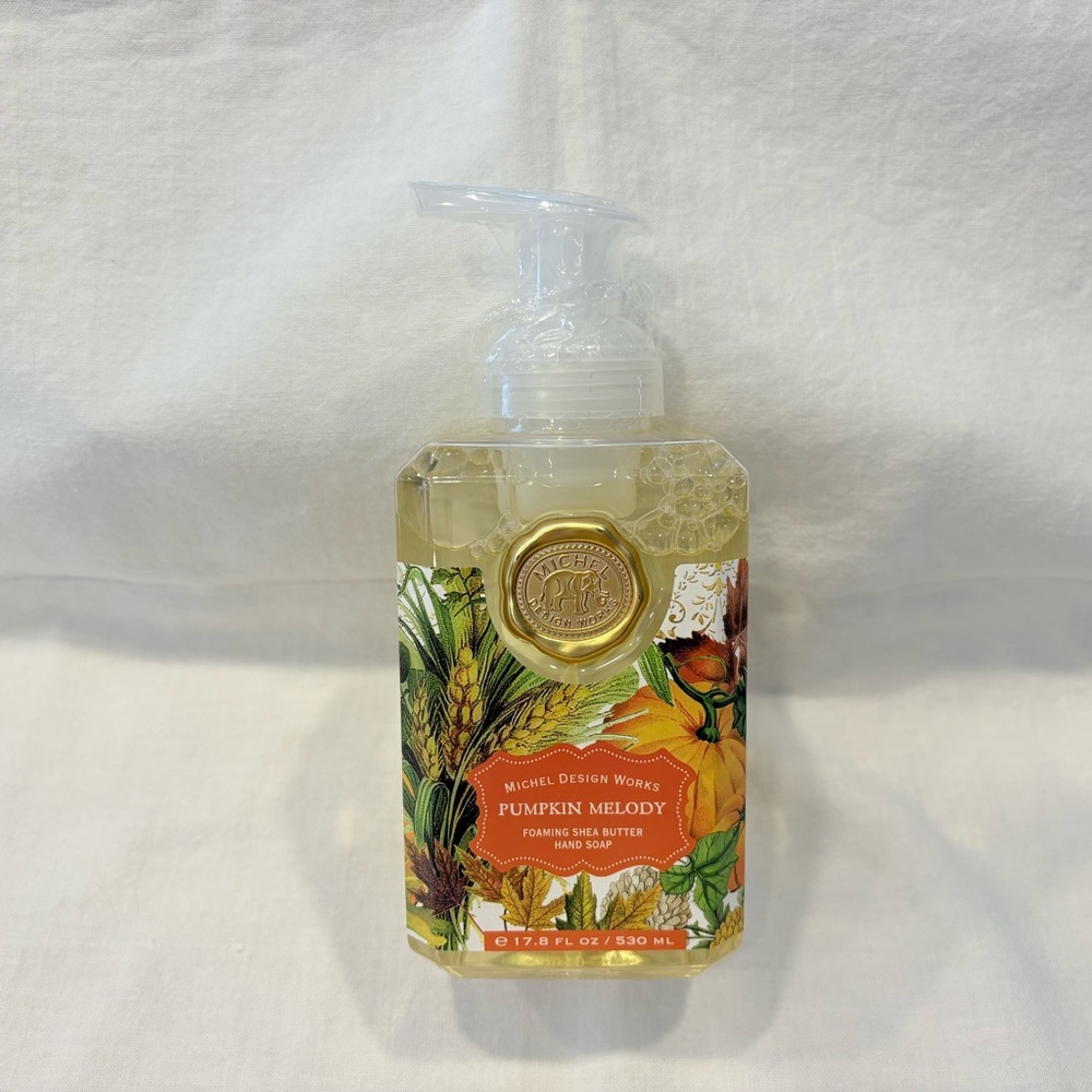 Michel Design Works Pumpkin Melody Foaming Shea Butter Hand Soap 17.8 fl oz